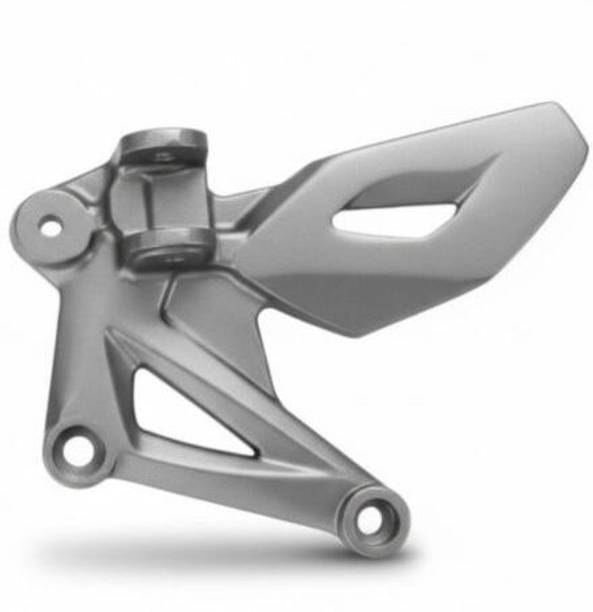 MOTO PLANET MPD-NS200 Front Left Footrest Bracket Heavy Duty Aluminum Rider Mount-SILVER Swing Arm Spool 2mm