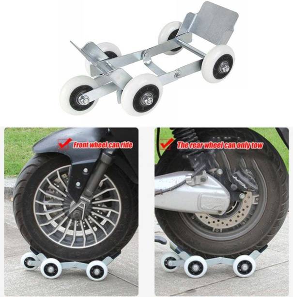 DeoDap Motorcycle Two-Three-Wheel Flat tire Emergency Power Booster Front Alloy Iron Indian Activa, Access Motorbike Tyre Rim