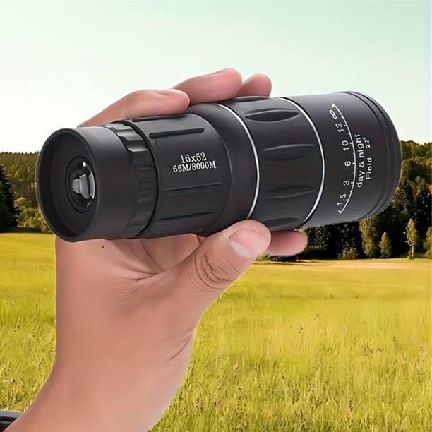 TechTide 16x52 Monocular Dual Focus Optics Zoom Telescope for Birds Watching/Wildlife Monocular
