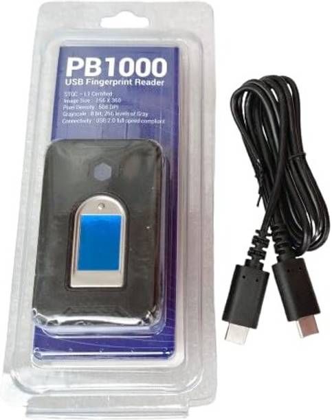 RICH POLO PB1000 L1 Biometric Fingerprint C-Type USB Scanner with RD Service Access Control
