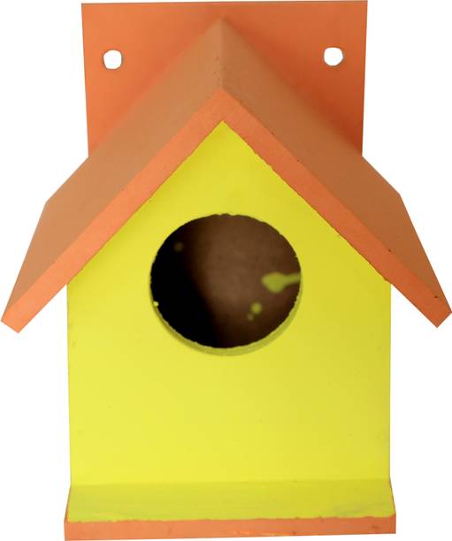 ROSMERTA Bird Nest Hanging Wooden House Bird House Bird House