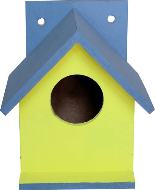 ROSMERTA Bird Nest Hanging Wooden House Bird House Bird House