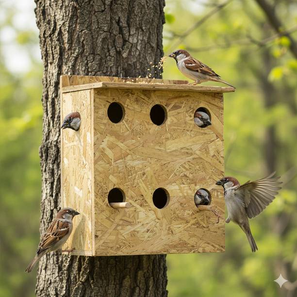 Amijivdaya 6 No Bird Home Bird House