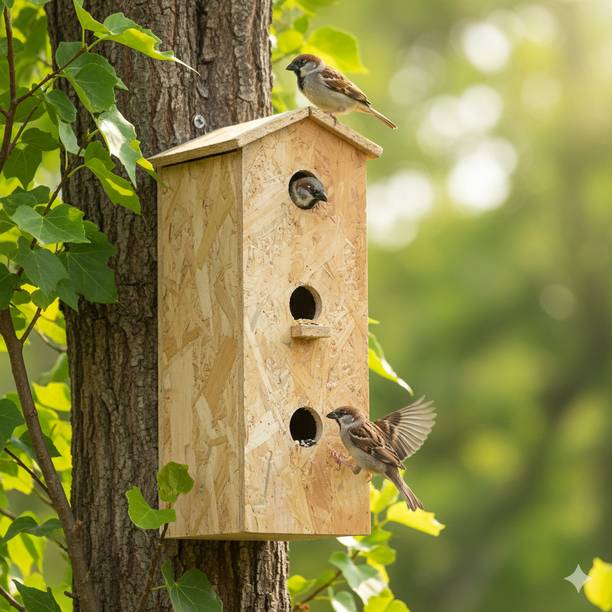 Amijivdaya 3 No Bird Home Bird House