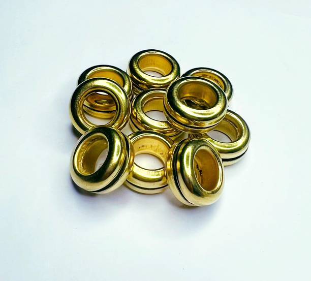 EREBEX Pigeon Foot Ring Gold Brass 10 Pcs Bird Shoulder Guard