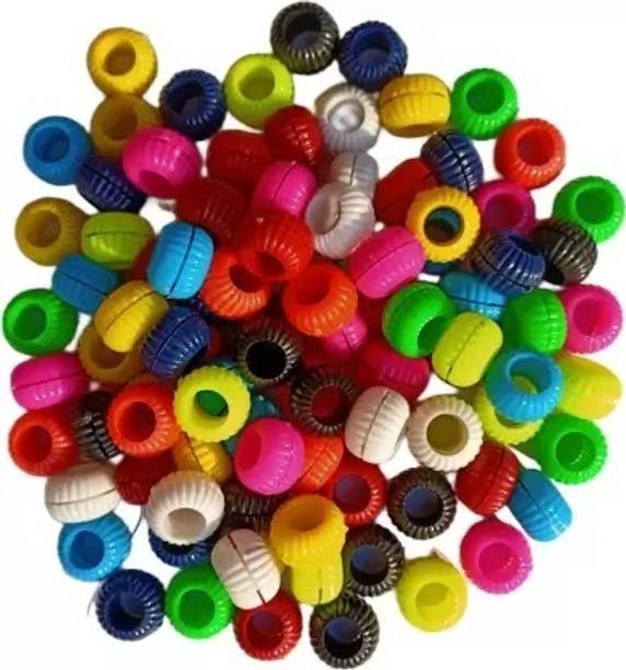 EREBEX Pigeon Multicolor Sound Plastic Foot Ring 20 Pcs Bird Shoulder Guard (M) Bird Shoulder Guard