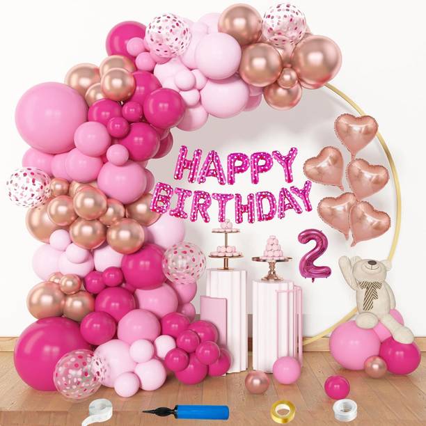 Choice Corner Happy 1st Birthday Decoration Combo For Kids Birthday Party Decora
