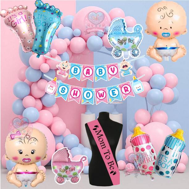 THESHHAPIRE Baby Shower Decorations Item Set Mom To Be
