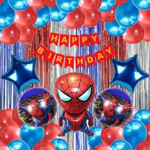 KR BIRTHDAY DECORATION WITH SPIDER MAN THEME