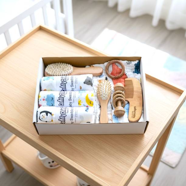 Comfy Cheeks New Born Baby Shower Gift Set Eco Friendly Baby Products 9 Pics
