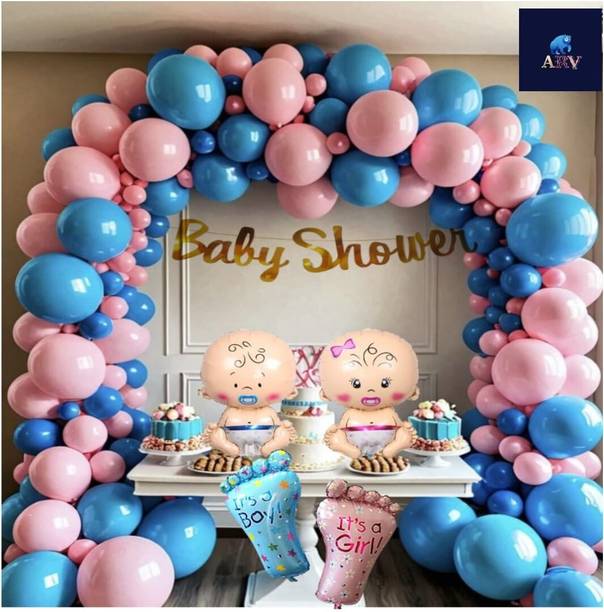 SKYWINS Celebrate Bundle Baby Bliss Decoration Kit – Complete Set with Baby