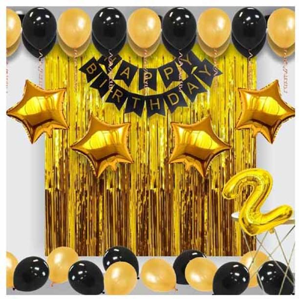 PAPARAZII 2nd Happy Birthday Balloon Decoration Kit