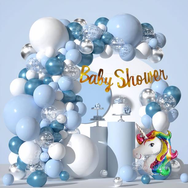 lala balloon Adorable Baby Shower Theme Baby Shower Decoration Combo Kit