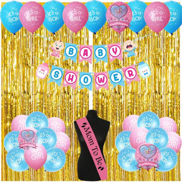 THESHHAPIRE Baby Shower Decorations Item Set Mom To Be