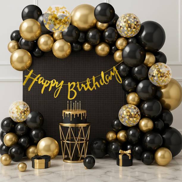 ANVIKADECOR HBD Black and Gold Kit