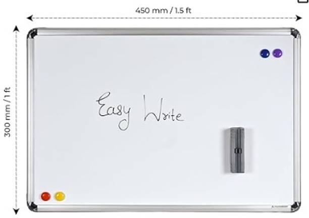 alkosign limited astra chrome super boards magnetic ceramic surface 1 x 1 5 feet white board