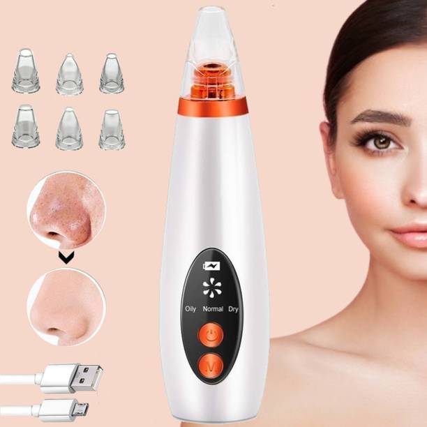 ClothyDeal Fiber, Plastic Blackhead Remover Vacuum Suction Device