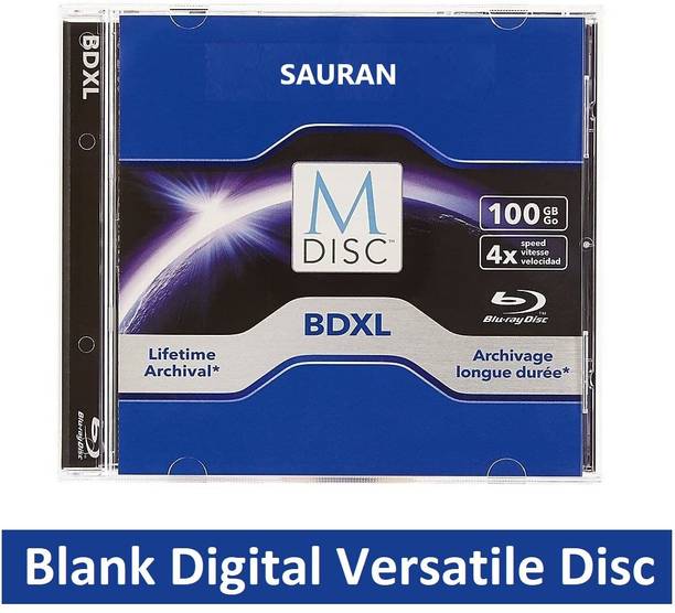 Sauran Blu-ray Rewritable Blank Digital Versatile Disc DVD 100 GB