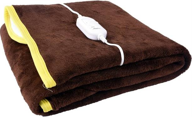 TNS PROFESIONAL Solid Single Electric Blanket for  Heavy Winter