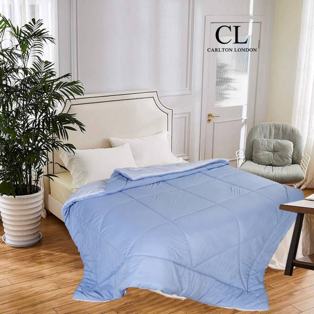 CARLTON LONDON Solid Double Comforter for  AC Room