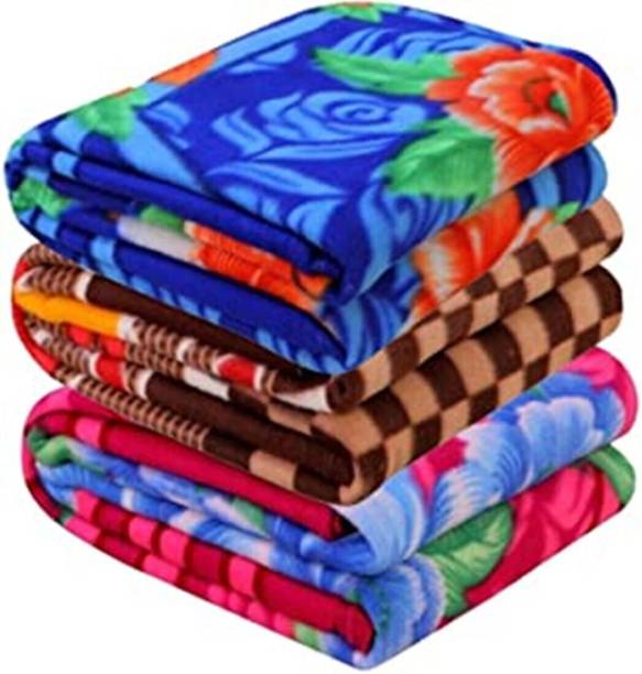 DCH Abstract, Printed Single Fleece Blanket for  AC Room