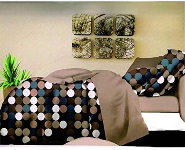 COZYEXPORTS Floral Double Mink Blanket for  Heavy Winter