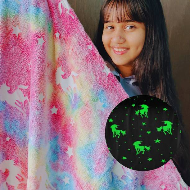 Famyo Self Design Queen AC Blanket for  AC Room