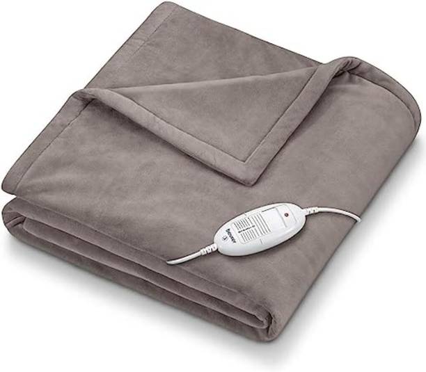 Beurer Solid Single Electric Blanket for  Mild Winter