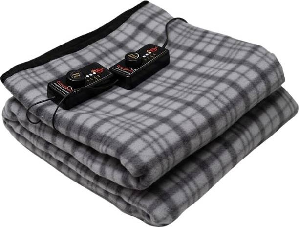 POWERBLANKET Checkered Double Electric Blanket for  Heavy Winter