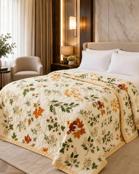 Rolling Animal Printed Double AC Blanket for  All Season