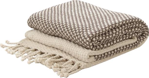 ASR Striped Double Throw for  AC Room
