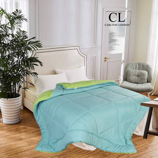 CARLTON LONDON Solid Double Comforter for  AC Room