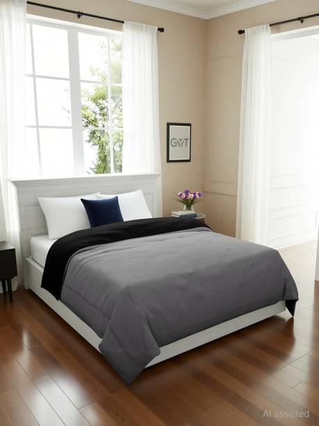 GYT Checkered Double Comforter for  Heavy Winter