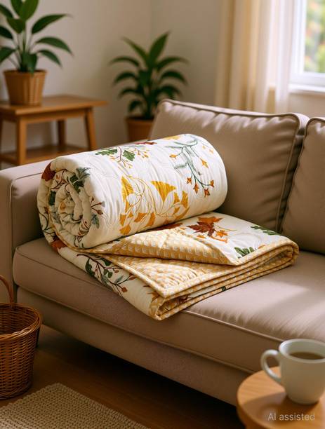 BSB HOME Printed Double Comforter for  AC Room