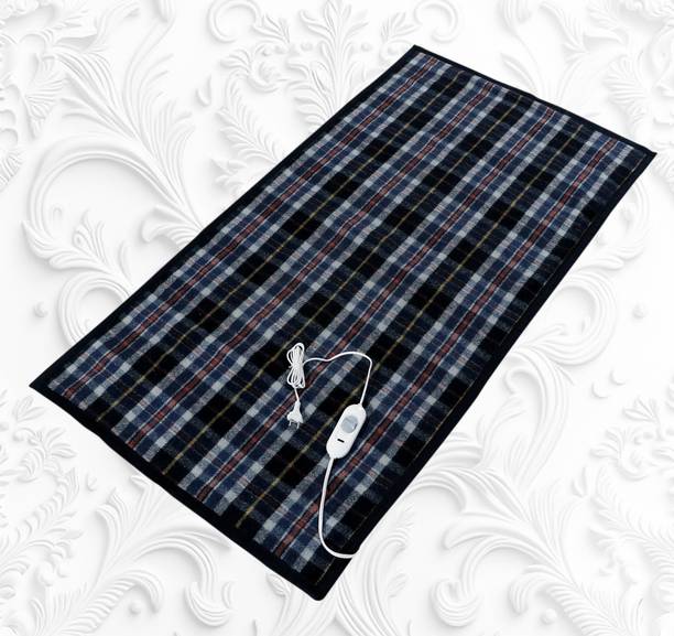 Sponty Home Checkered Single Electric Blanket for  AC Room