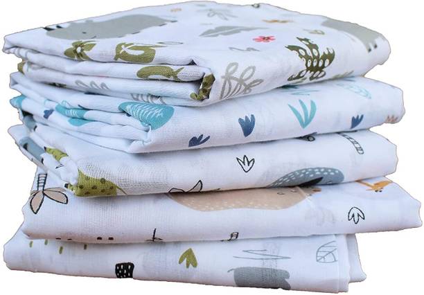 Trance Home Linen कॉटन 10 GSM फेस तौलिया