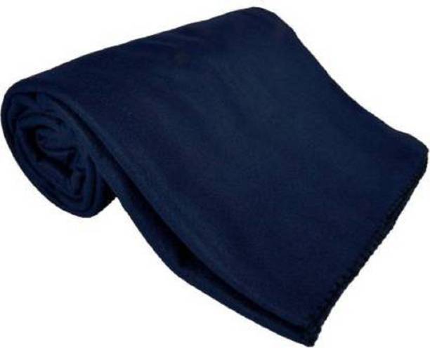 AN Poller Floral Single Fleece Blanket for  Mild Winter