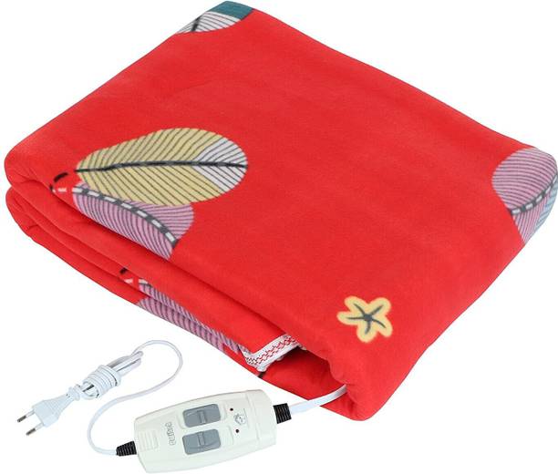 wincart Printed Double Electric Blanket for  Heavy Winter