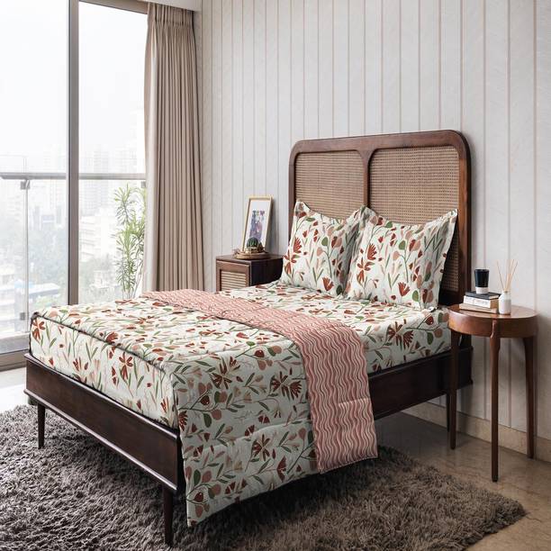 The Happy Pod Cotton King Sized Bedding Set