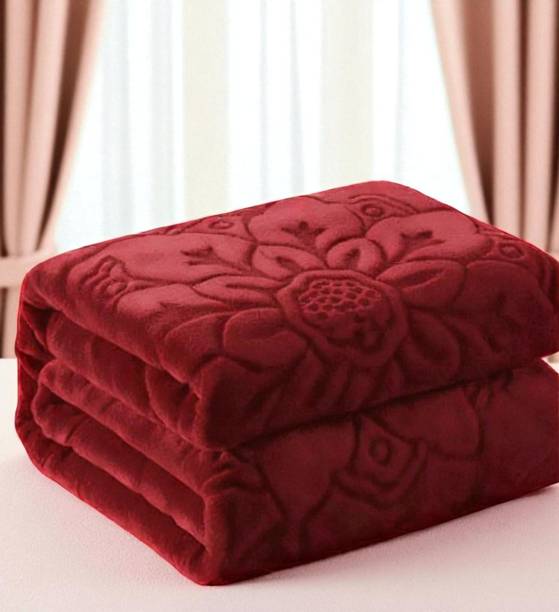 Swikon star Abstract Double Mink Blanket for  Heavy Winter