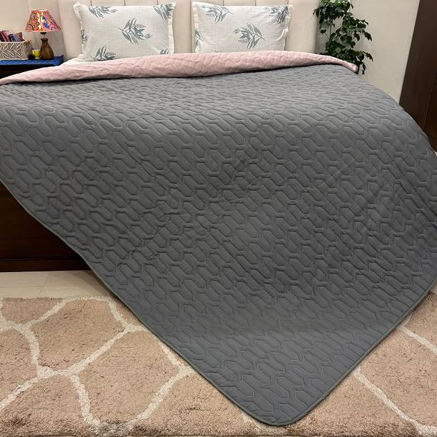 Urban Space Printed Double Comforter for  Heavy Winter