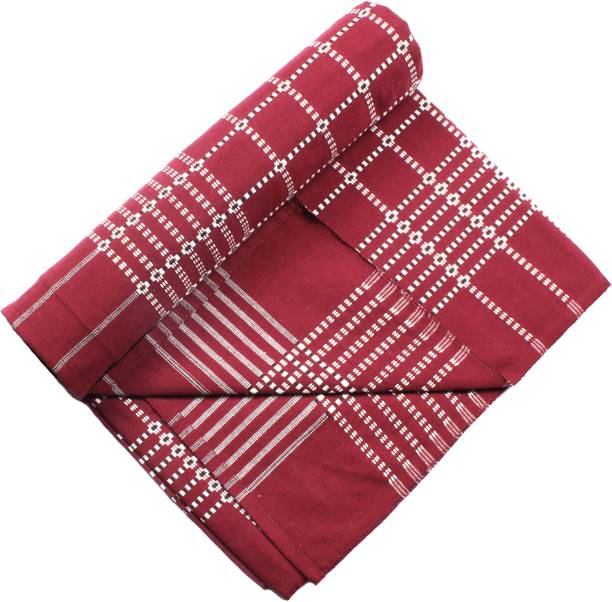 Sharan Elegance Checkered Single AC Blanket for  Mild Winter