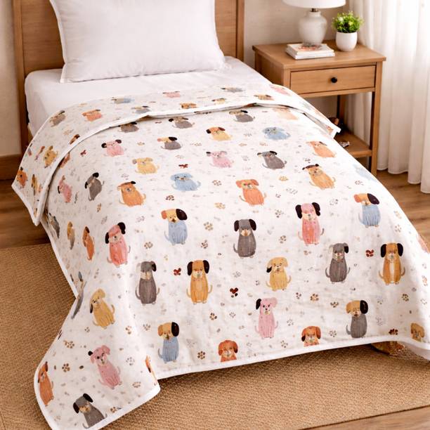 Haboo Animal Single Dohar for  Mild Winter