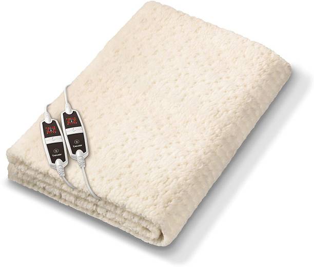 Beurer Printed Double Electric Blanket for  Heavy Winter