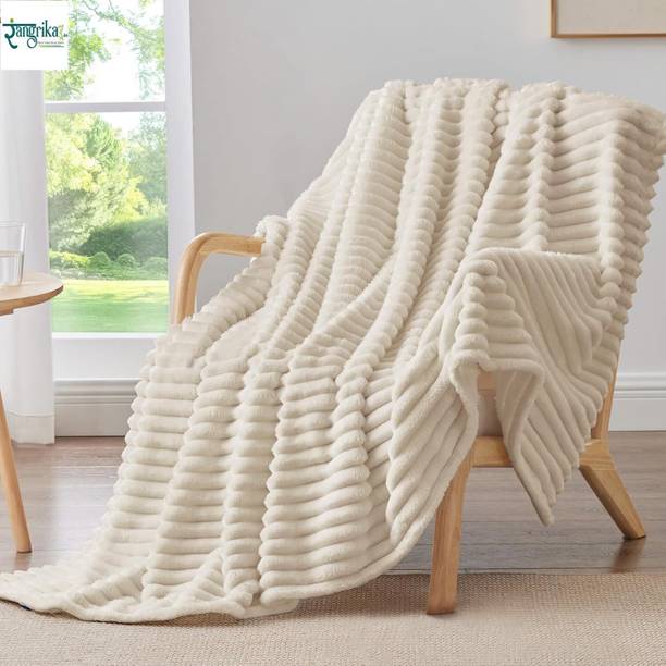 Rangrika.in Solid Single AC Blanket for  AC Room