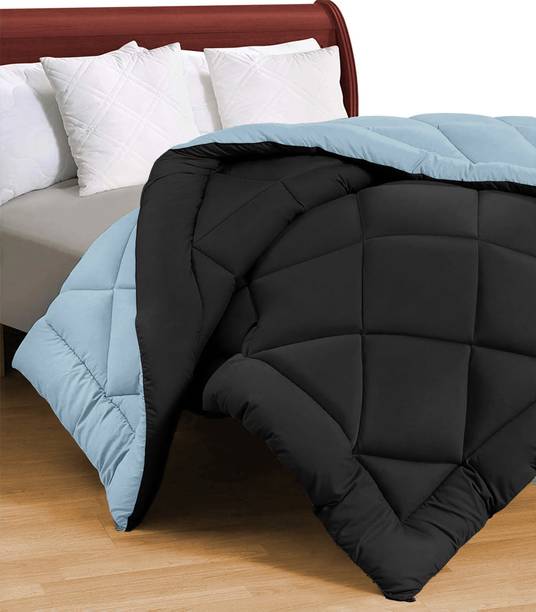 VAS COLLECTIONS Solid Double Comforter for  Mild Winter