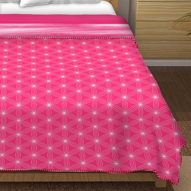 BELLA CASA Abstract Double Dohar for  AC Room