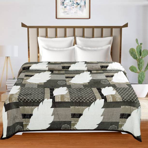 real dream Printed Double AC Blanket for  AC Room