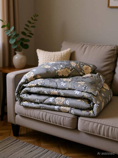 Livpure Smart Printed Double Comforter for  Heavy Winter