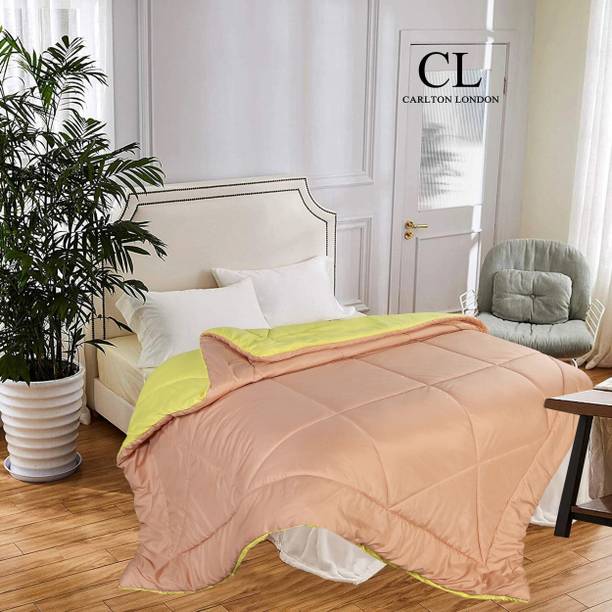 CARLTON LONDON Solid Double Comforter for  AC Room